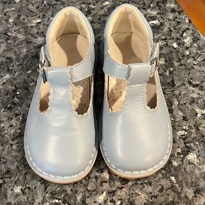 Dusty Blue L’amour dress shoes.